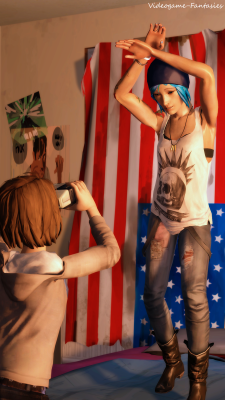 videogame-fantasies:  Chloe’s photo-shoot (Short Comic preview)   So i finally finished Life is Strange and lets just say i am forever depressed ;-; As a tribute im doing this short “comic” of Max &amp; Chloe which will indeed progress to be nsfw.