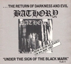 werwolf28:  Bathory under the sign of the black mark ’87