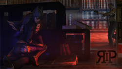 rest1in1pieces:  Batgirl x Joker Not much to say about it. ;)well actually there is something to say about it, I animated it, but I screwed up at some point, i might upload it anyway.  pic above has 720p. 4K2K 