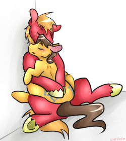 gardenofedef:  cleppy-kun:  did a thing today.   This was done for me through Cleppy’s “freequest’ thing a long time ago, but I paid her for it anyways cause she draws the cutest ponies I have ever seen, and her Caramel nearly kills me. Go commission
