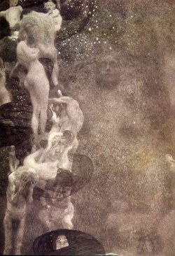 sakrogoat:  Gustav Klimt - Philosophy (Final State) 