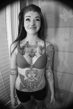 fuckyeahinkedbabes:  like this page for more inked babes &amp; like us on facebook 