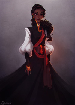 quillery:  The empress’ wife. This is development art for an original project you can see more of here! 