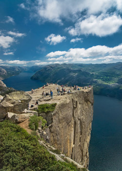 best-lovequotes:  Via 10 Places to Visit in Norway - Preikestolen Pulpit Rock 