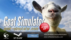 copesetic:  pizzaforpresident:  geodude:  cbeamsglitter:  gameoverdigital:  Goat Simulator Trailer  shut down the gaming industry, we’ve reached our peak well done, everyone.  no more games, ever.  ….oh my god oh my god !!!!!!!!!!!!!!  I NEED THIS