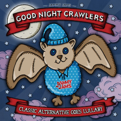 jammyjamsdotnet:   GOOD NIGHT CRAWLERS: Classic Alternative Goes Lullaby Buy/Stream Album: http://tinyurl.com/8h92sqb iTunes: http://tinyurl.com/9mc8gld http://www.jammyjams.net track listing: 1. Lullaby (originally by The Cure) 2. Love Will Tear Us