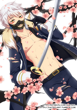 Nakigitsune (Touken Ranbu) poster I did for an incoming con!! Hope you like it, I had so much fun with it! (and almost died drwing flowers haha Details aren’t really my thing!) But i’m pretty proud of this one =)If you like my art please support by