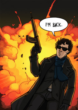 sherlockminibang:  With BBC Sherlock’s Series 3 just around the corner, Let’s Draw Sherlock and Let’s Write Sherlock are teaming up to help the fandom welcome our long-awaited new canon with a bang!  A traditional Big Bang is a fanworks fest where