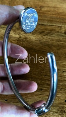 objectd:  zahlen: Extreme chastity for slave zi - coming soon! Because IT is just an Object… that is why! The device pictured for slave zi is a permanent chastity device that is designed to be inserted into the urethra and remain permanently installed.