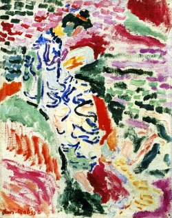 Japanese Woman at the Seashore (also known as Woman beside the Water)Henri Matisse - 1905