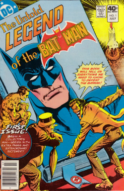 The Untold Legend Of The Batman, No. 1 (DC Comics, 1980). Cover art by José Luis García-López. From Oxfam in Nottingham.