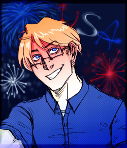 Happy Fourth of July/Alfred’s birthday!