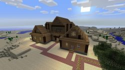 My town hall in xbox minecraft. I LOVE IT :D