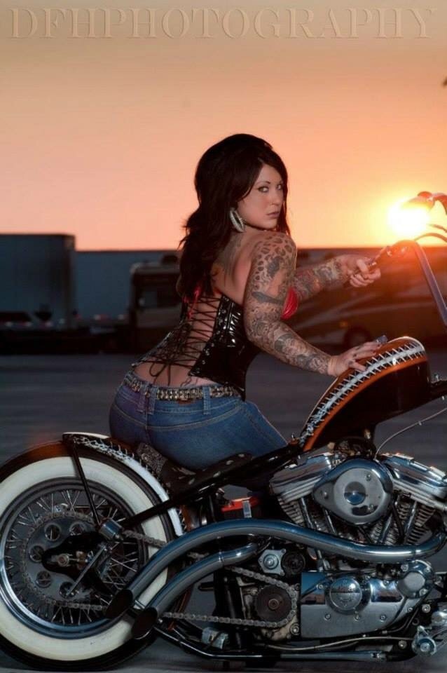 Alexis amore biker babe