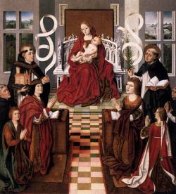 classic-art:  Madonna of the Catholic Kings Fernando Gallego 