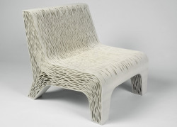 thecreativesense:  Biomimicry Chair - Lilian van Daal This conceptual chair - designed by design graduate Lilian van Daal - is influenced by plant cells; constructed from a single 3D-printed material. It is seen as an alternative to traditional furniture