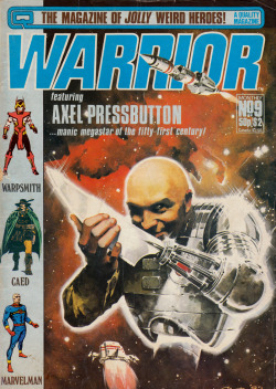 Warrior No. 9 (Quality Communications Ltd.1983). Cover art by Mick Austin.From a charity shop in Nottingham.