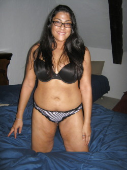 lovegrannies:  fuckingsexyindians:  Chubby Indian strips and shows off her wet shaved pussy http://fuckingsexyindians.tumblr.com  I DO LIKE A HOT INDIAN, AND SHE LOOKS HOT TO ME.