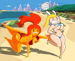 fandoms-females:  Cartoon Madness Finale - Very Hott Bunny Buns ( fionna_butt_serve_by_grimphantom )   ;9