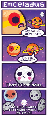 stewart-or-mcavoy: cosmicfunnies:  Better late than never! Here’s a comic about our favorite icy moon, Enceladus! http://www.space.com/20543-enceladus-saturn-s-tiny-shiny-moon.html  space mermaids 