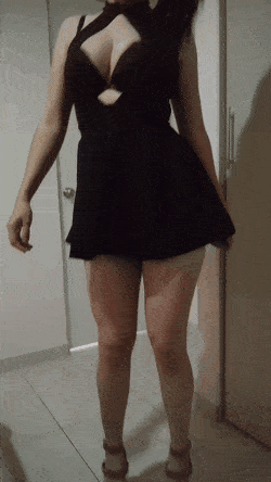 Micro Black Dress, perfect for a Saturday Night!