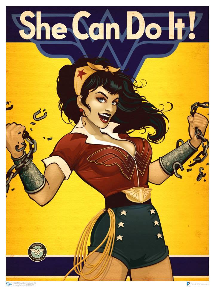 Comic books women pin up