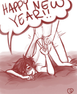 frick-sticks-and-gay-chicks:  I’m a terrible, awful person. But hey, Happy New Year, Hidashi style!