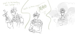 wachtelspinat:  what if roadhog had heard everything junkrat ever said like… 928 times. because he rather listens to the same bad stories over and over again than to give junkrat the feeling of being the scatterbrain he is v_v 