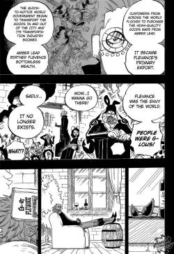 I really liked this chapter. While it didn&rsquo;t make them sympathetic by any means, it really helped humanize Doflamingo&rsquo;s crew who were, up until this point, just a collection of some of the most ridiculous characters in the franchise. It helped