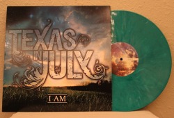 ugly-organs:  Texas in July - I Am | opaque green marble /200.