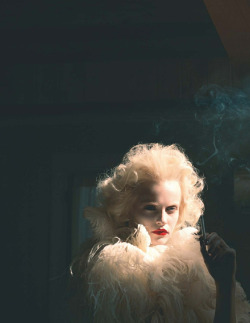 high-on-high-fashion:  Numero Magazine | May 2012 | La Riviere Sans RetourModel: Ginta Lapina | Photographer: Sean &amp; Seng 