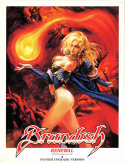 abobobo:  Brandish cover art by Jun Suemi. (Sources: Retro-Type, Hardcore Gaming 101)