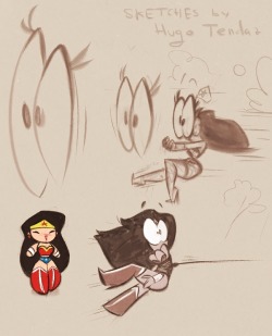 Wonder Woman - DoodlesMorning doodles of Wonder Woman to try some different styles. You can see the clear Tex Avery influence. I watched some of his cartoons while having breakfast. Good times :)Newgrounds Twitter DeviantArt  Youtube Picarto Twitch 