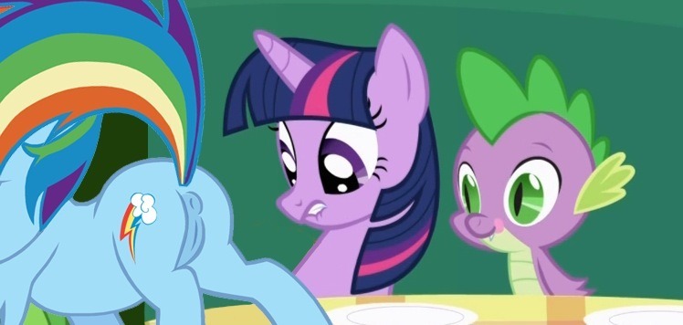 My little pony twilight sparkle and spike