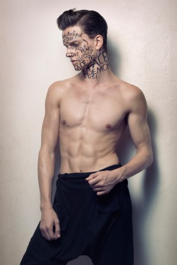 manniskorarkonstiga:Léo Bruno in Self-Destruction photographed by Skye Tan for Male Model Scene