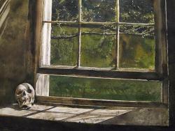 aizobnomragym: Andrew Wyeth “Untitled” 