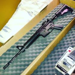 redwhiteandcamo:  So I may have bought a new toy today….#ruger #ar #ar556ruger #girlswithguns  Nice choice 😊👍🏻