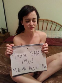 exhibitionism-is-life:  Share this slut!