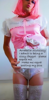missjessicasissymaker: Arrabella - expose this sissy constantly - she begs to be