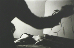 kvetchlandia:  Saul Leiter     Nude, New York City     c.1950 