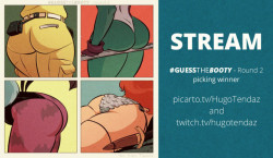 Let’s pick the winner for Guess the Booty Round 2.I’m live on Picarto or Twitch, you can use platform of your choice. Good luck to all who entered the game.