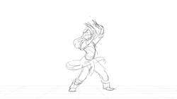 eriika-s:Process of a little Korra waterbending exercise I worked on when I needed a break from my film. Roughly based off of a korra cosplayer video that i can’t find now on fb