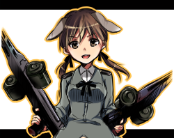 Dog Girl Spotlight: Gertrud Barkhorn of Strike Witches(ゲルトルート・バルクホルン, Gerutorūto Barukuhorun?) is a veteran witch of the 501st Joint Fighter Wing, originating from Karlslandand attached with the Karlsland Air Force. Some call