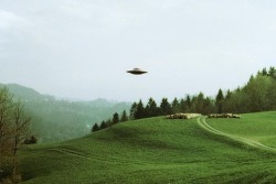 unexplainedthings:  ufo sighting 1975 - photos by: http://billymeierufo.com/ 