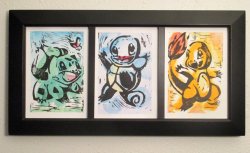 pokemon-fans:  Tried my hand at linocut prints… quite pleased with the results!pokemon-fans.tumblr.compokemonfans.net
