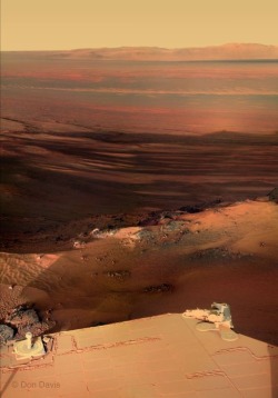 peacethelily:  roachpatrol:  antikythera-astronomy:  Sunset on Mars  hell yes hell yes hell fucking yes  We are alive to see a sunset from another planet 