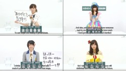 jivesthebest: myaidol:   SKE48 Team E – 41st Single Senbatsu Sousenkyo Appeal Comment Videos Now we’re back with the Sousenkyo appeal comment videos of the Team E members!! Team E had secured 11 ranking positions in the Preliminary Report of the 