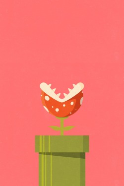 danielmackeyy:  Did something a little different today | Piranha Plant from Mario Bros 