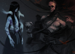Reika kuze and Kusabi - Made this sketch during a google hangout..Fatal frame 1,2 &amp; 3 probably some of my favorite games all time. I really wish they would make a HD collection.