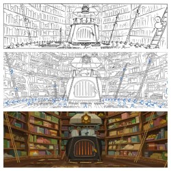 background progession from Walnuts &amp; RainBG designer - Derek Hunterderekdraws:#BackgroundDesign from the #AdventureTime episode, “Walnuts and Rain”. This thing was a beast to draw, but really fun. I referenced old German woodwork for the pantry
